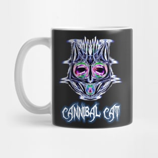 Cannibal Cat Static Attack Mug